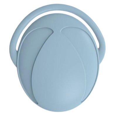 Children’s Silicone Shampoo Brush for Gentle Scalp Massage, Blue