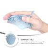 Children’s Silicone Shampoo Brush for Gentle Scalp Massage, Blue view 3