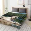 3D Tiger Plush Flannel Blanket, 150 x 200 cm view 4
