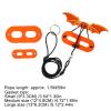 Cute Leopard Gecko Leash | Guinea Pig Harness Leash with 3-Size Leather Wings view 4
