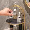 ArinkO Bathroom Vanity Shelf with Compartments for Lipsticks, Perfumes, and Cosmetics (Color: D, One Size) view 3