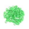 MONOJLY 100 Pcs 10mm Bird Leg Bands Plastic for Pigeons Chicken Quail Poultry Multicolor view 4