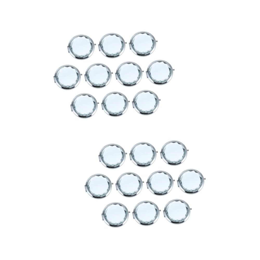 KOHARA 20-Piece Folding Cosmetic Mirrors, Double-Sided Pocket Mirrors
