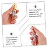 Angoily Empty Lip Gloss Tubes, Leakproof, Radish Design, 10-Pack, 5 mL Refillable Plastic Tubes view 2
