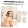 3-Pack Beige Loofah Bath Scrubbers view 3