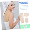 3-Pack Beige Loofah Bath Scrubbers view 4