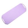 Housoutil Double-Sided Lavender Fabric Shower Scrubber with Pull Rope view 1