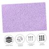 Housoutil Double-Sided Lavender Fabric Shower Scrubber with Pull Rope view 2