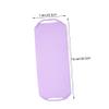 Housoutil Double-Sided Lavender Fabric Shower Scrubber with Pull Rope view 4