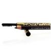 Angoily 3-Piece Double-Ended Eyebrow Pencil Set with Brush, Leopard Shell, Black view 2
