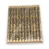 Angoily 3-Piece Double-Ended Eyebrow Pencil Set with Brush, Leopard Shell, Black view 4