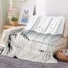 Bamboo Plush Flannel Fleece Blanket, 100 x 130 cm, Landscape Print view 2