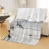 Bamboo Plush Flannel Fleece Blanket, 100 x 130 cm, Landscape Print view 3