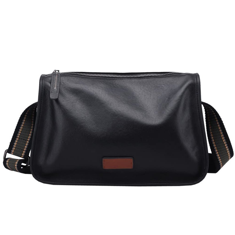 KANBUN YADECN Men's Messenger Bag, Leather Shoulder Bag, Casual Daily Commuter Bag, Tide