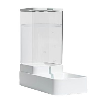 Automatic Cat Feeder and Water Bowl, Leakproof Food Dispenser