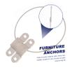 Furniture Anchors, 5-Piece Set for Securing Cabinets and Drawers view 4