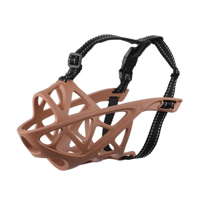 Adjustable Dog Muzzle with Mesh Design