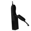 Silicone Makeup Brush Holder with Lid, Black, for Travel view 1