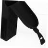 Silicone Makeup Brush Holder with Lid, Black, for Travel view 3