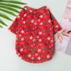 Pet T-Shirt, Washable, Printed, Comfortable, Durable, Soft Polyester, Christmas Elements, Dog Sweater for Winter, Pet Christmas Vest, Costume, Size S view 2