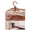 BanBe Square Bird Flight Cage with Rolling Stand, Brown view 3
