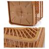 BanBe Square Bird Flight Cage with Rolling Stand, Brown view 4