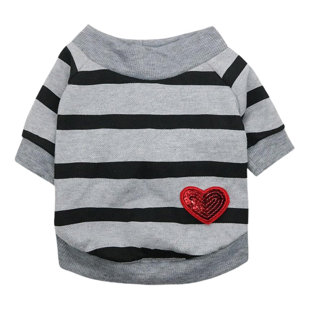 Pet Vest, Striped Pattern, Breathable
