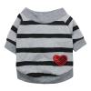 Pet Vest, Striped Pattern, Breathable view 1