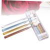 Soft Toothbrushes, 8-Pack, Nylon and Plastic, Crystal Clear view 2