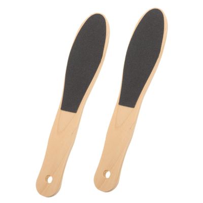 Housoutil 4-Piece Wooden Foot File Set