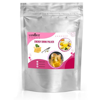 Luxofit Butter Vanilla Energy Drink Powder with Taurine, Quick and Easy Preparation, Allergen-Free, Intense Flavor (10 kg)