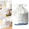 Disposable Cotton Face Towels, 300 Count, White view 2