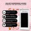 LLBA Super Mink Eyelash Extensions: Various Options, C-CC-D Curls, Mixed Box 7–15 mm (0.07 cc, 9 mm) view 2