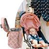 Vanyibro Insulated Baby Bottle Bag, Multi-Purpose Breast Milk Cooler Bag, Portable and Adjustable, Pink view 2
