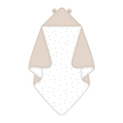 Herding babybest Little Bear Hooded Blanket, 80 x 80 cm, 100% Cotton