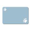 Pet Feeding Mat with Paw Pattern view 1