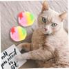 FRCOLOR 4-Piece Interactive Plush Balls for Cats view 2