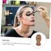 DOITOOL 1-Piece Silicone Practice Head for Eyelash Extensions, Realistic Mannequin for Students and Professionals view 2
