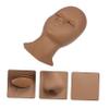 DOITOOL 1-Piece Silicone Practice Head for Eyelash Extensions, Realistic Mannequin for Students and Professionals view 3
