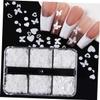 minkissy 9 Boxes Butterfly Nail Sequins, Round Holographic Nail Art Stickers view 4