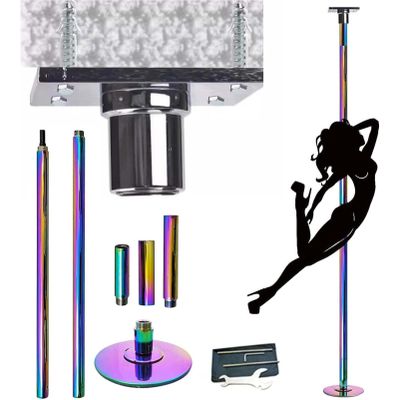 Professional Spinning Dance Pole for Home or Club, 2.23–2.37 m