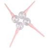 Angoily 10-Piece Lollipop-Shaped Empty Lip Gloss Tubes, Reusable Plastic Lip Care Containers view 3