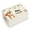 Holzura Personalized Baby Keepsake Box for Girls and Boys view 1