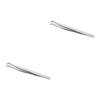 DOITOOL 2-Piece Stainless Steel Eyelash Extension Tweezers view 1