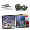 Angoily Resin Aquarium Decoration Stone with Flowing Water view 2