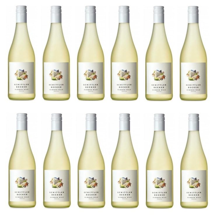 12 x 0.75 L Schittler-Becker Summer Wild Secco, Rheinhessen, Germany, Dry Sparkling Wine