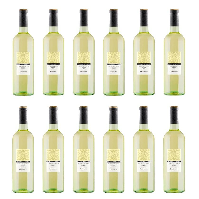 12 x 0.75 L Quercianera Pecorino Terre di Chieti I.G.P. Dry White Wine