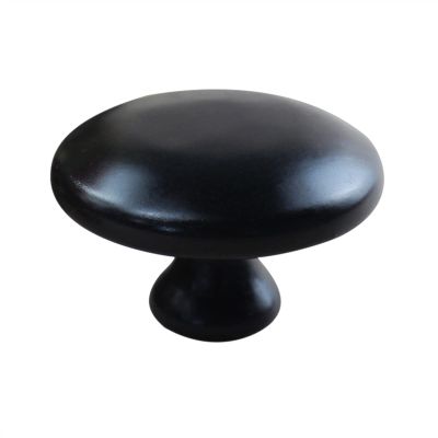 MOBYAT Smooth Mushroom-Shaped Facial Massage Stone, Lava Basalt Hot Energy Stone, 1 Piece