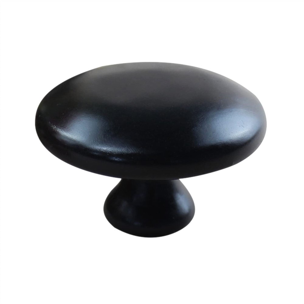 MOBYAT Smooth Mushroom-Shaped Facial Massage Stone, Lava Basalt Hot Energy Stone, 1 Piece