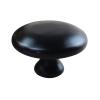 MOBYAT Smooth Mushroom-Shaped Facial Massage Stone, Lava Basalt Hot Energy Stone, 1 Piece view 1